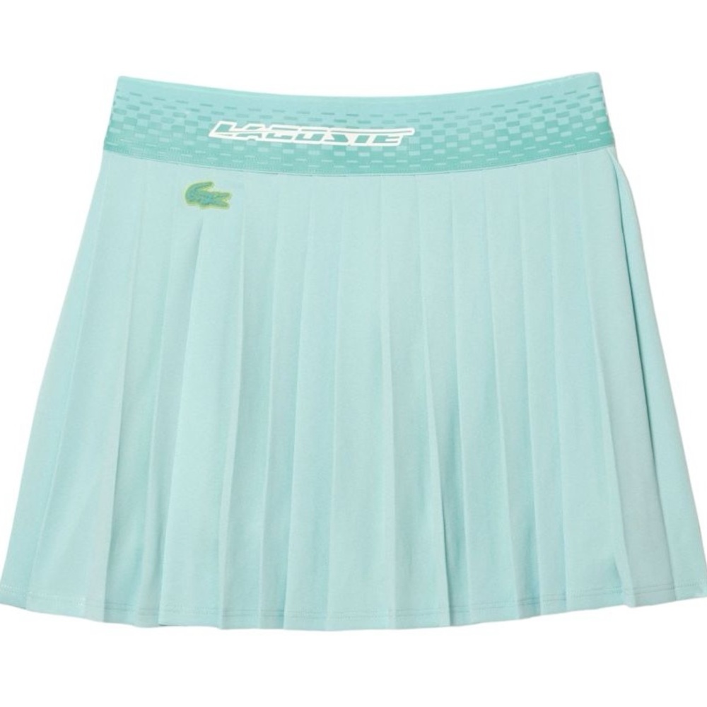 Lacoste tennis pleated skirt with built in shorts